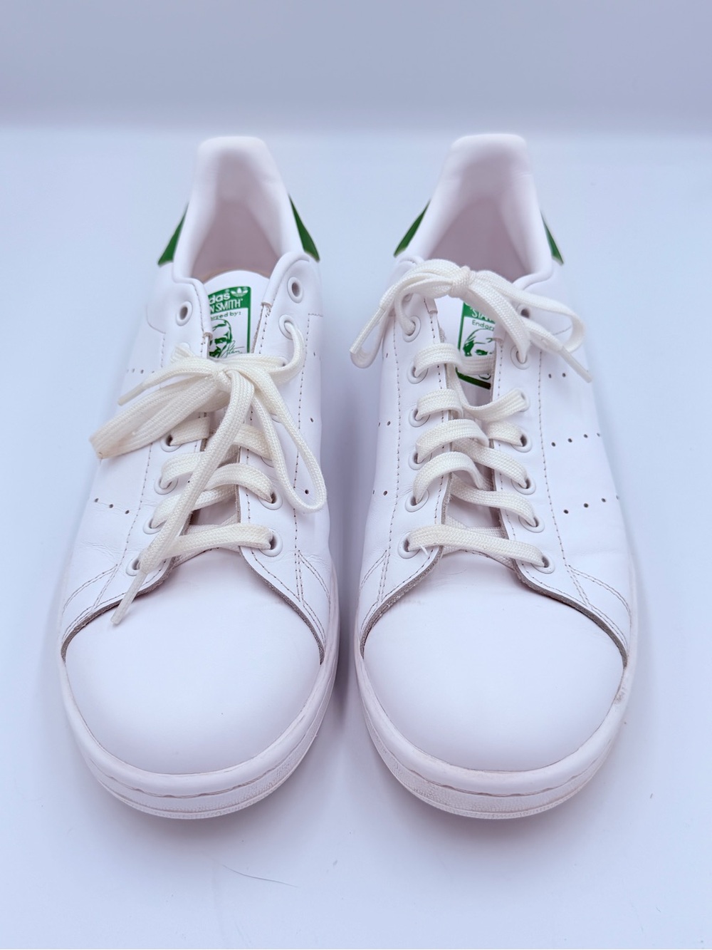 Adidas Leather Stan Smith Preppy Green White Blokecore Streetwear Sneakers 11